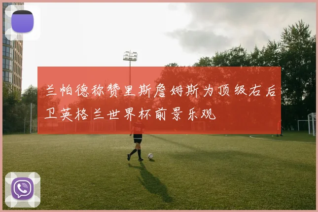 兰帕德称赞里斯詹姆斯为顶级右后卫英格兰世界杯前景乐观